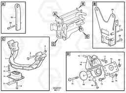 100723 Engine mounting A35D, Volvo Construction Equipment