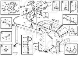 64725 Expansion tank and drain hose. A35D, Volvo Construction Equipment