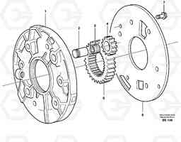 49033 Oil pump A35D, Volvo Construction Equipment