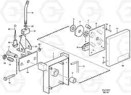 82456 Gear selector A35D, Volvo Construction Equipment