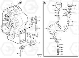 34850 Drop box with fitting parts A35D, Volvo Construction Equipment