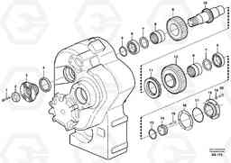 7206 Upper shaft A35D, Volvo Construction Equipment