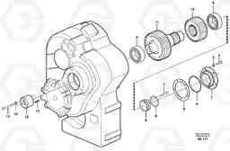 7216 Intermediate shaft A35D, Volvo Construction Equipment