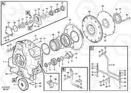53731 Pump drive A35D, Volvo Construction Equipment