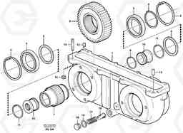 96803 Pump drive power take-off A35E, Volvo Construction Equipment