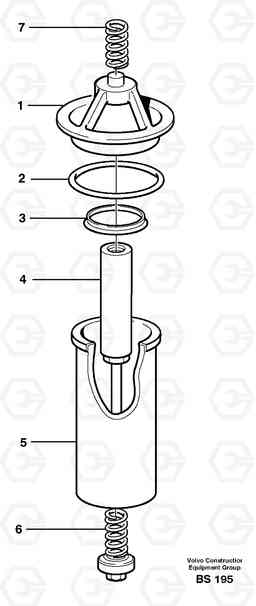 30712 Hydraulic fluid filter A35D, Volvo Construction Equipment