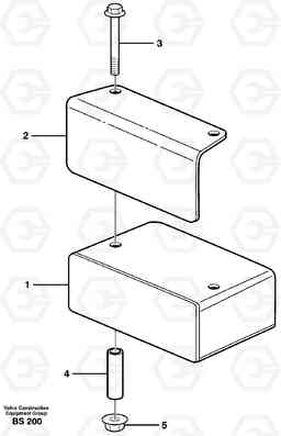 15861 Back-up warning unit A35D, Volvo Construction Equipment