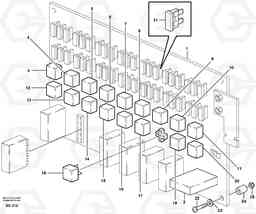 67044 Circuit board A35D, Volvo Construction Equipment