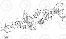 64493 Oil pump A35D, Volvo Construction Equipment