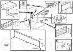 4055 Interior equipment, cab A35D, Volvo Construction Equipment