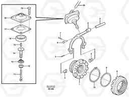 4707 Differential lock A35D, Volvo Construction Equipment