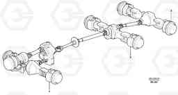 16669 Brake / planetary shaft A35D, Volvo Construction Equipment