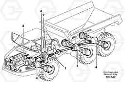 18356 Product identification plate A35D, Volvo Construction Equipment