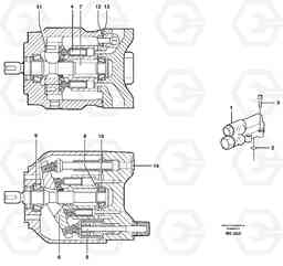 76072 Hydraulic pump A35D, Volvo Construction Equipment