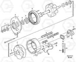 16042 Alternator A35D, Volvo Construction Equipment