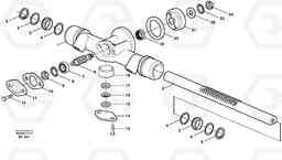 4043 Rack gear A40D, Volvo Construction Equipment