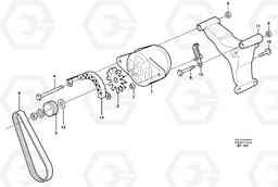 4809 Alternator with assembling details A40D, Volvo Construction Equipment