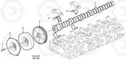 58620 Camshaft A40D, Volvo Construction Equipment