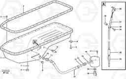 56358 Oil sump A40D, Volvo Construction Equipment