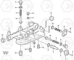 55871 Oil filter housing A40D, Volvo Construction Equipment