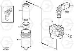 18219 Filter T450D, Volvo Construction Equipment