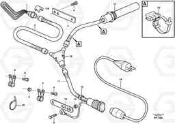 36511 Engine heater A40D, Volvo Construction Equipment