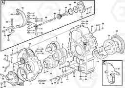 4009 Transfer gear box A40D, Volvo Construction Equipment