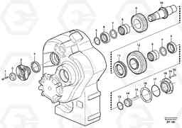 36225 Upper shaft A40D, Volvo Construction Equipment