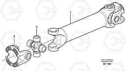 19928 Propeller shaft T450D, Volvo Construction Equipment