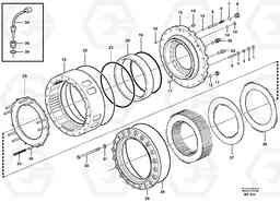 53331 Front wheel brake A40D, Volvo Construction Equipment