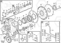 52472 Pump drive A40D, Volvo Construction Equipment