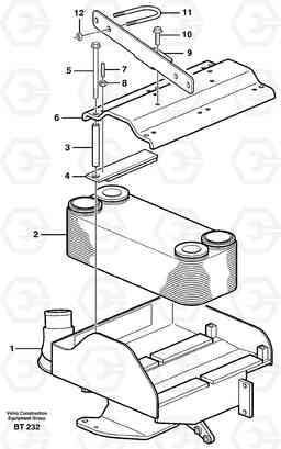 90841 Heat exchanger A40D, Volvo Construction Equipment