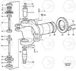 59366 Frame link A40D, Volvo Construction Equipment