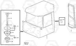 8036 Drivers cab A40D, Volvo Construction Equipment