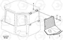 8068 Protective grid. A40D, Volvo Construction Equipment