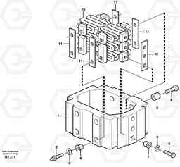 35272 Pre-heater A40D, Volvo Construction Equipment