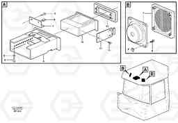 28667 Radio bracket A40D, Volvo Construction Equipment