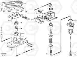 54369 Footbrake valve A40D, Volvo Construction Equipment