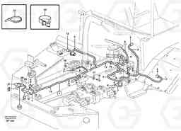 55879 Cable harnesses, front A40D, Volvo Construction Equipment