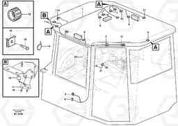 57684 Cable harnesses, cab A40D, Volvo Construction Equipment