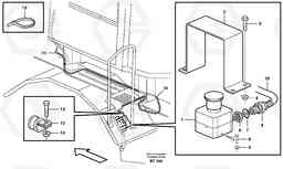 12035 Cable harness, emergency enginestop T450D, Volvo Construction Equipment