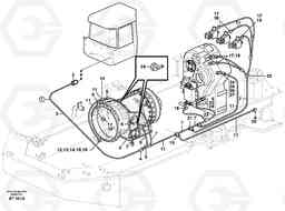 53329 Cable harnesses, front A40D, Volvo Construction Equipment