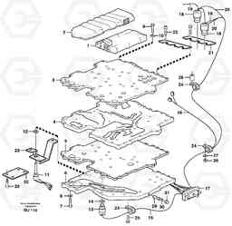 55521 Control system A25D S/N -12999, - 61118 USA, Volvo Construction Equipment