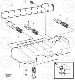 57162 Modulated valve A25E, Volvo Construction Equipment