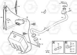 70415 Windshield washer A25D S/N -12999, - 61118 USA, Volvo Construction Equipment