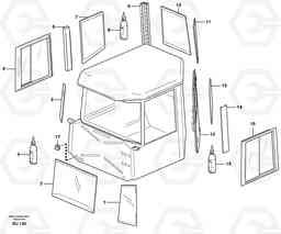 52833 Windows A25D S/N -12999, - 61118 USA, Volvo Construction Equipment