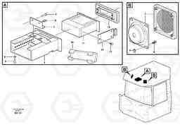 6791 Radio bracket A25D S/N 13001 -, Volvo Construction Equipment