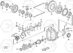 58744 Final drive A25E, Volvo Construction Equipment