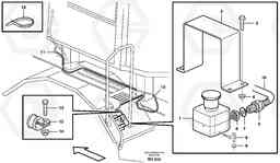 14996 Cable harness, emergency enginestop A25E, Volvo Construction Equipment
