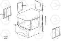 1246 Interior equipment, cab A30D S/N 12001 - S/N 73000 - BRA, Volvo Construction Equipment